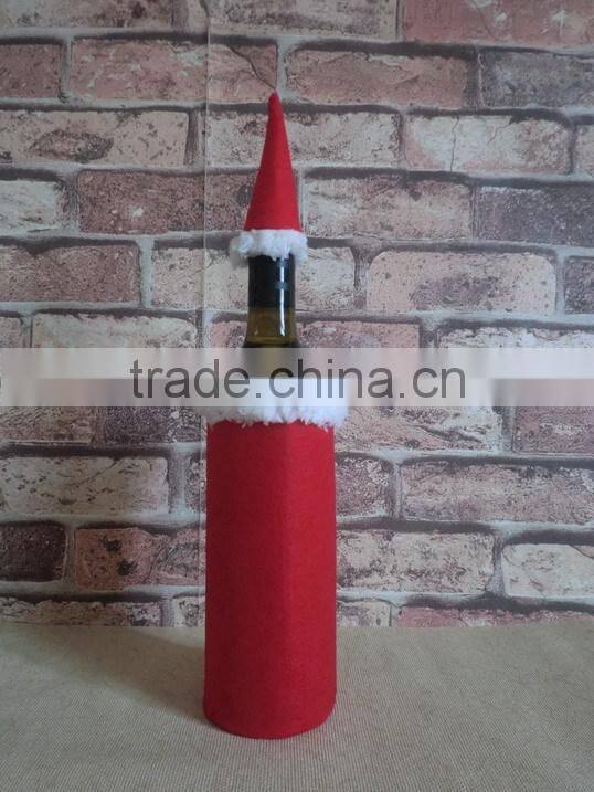 animal design with handle leather fabric wine bags