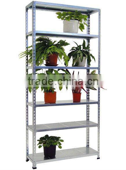 Galvanized Steel Shelving Unit with Steel Shelves