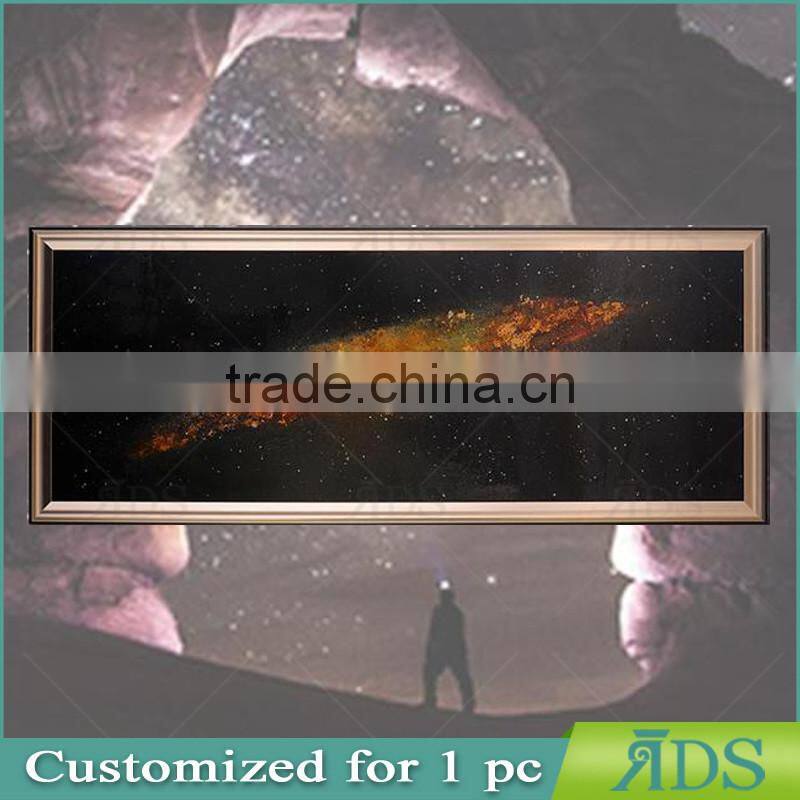 Framed Handmade Oil painting lacquer wall art