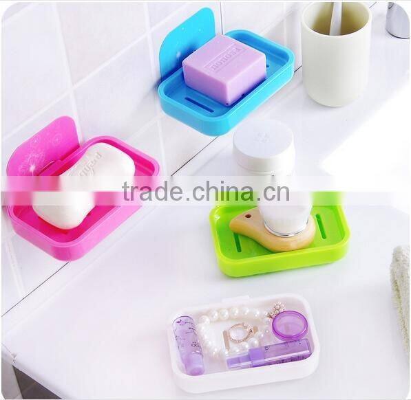 wholesale hanging adhesive plastic soap holder dish