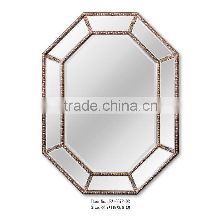 Bamboo Effect Factory Wholesale Decorative mirror frames for Interior Wall Arts