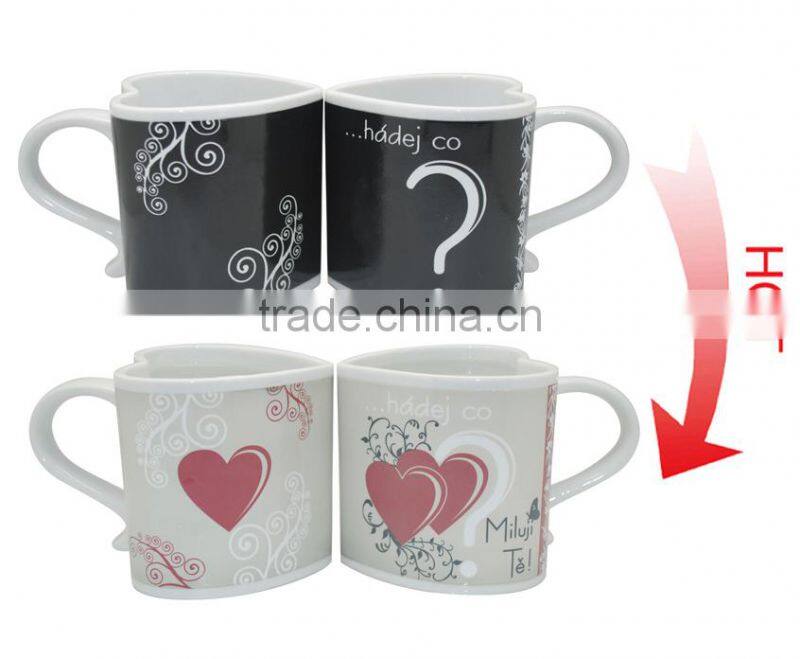 Promotional Sublimation Mug Change Color Ceramics