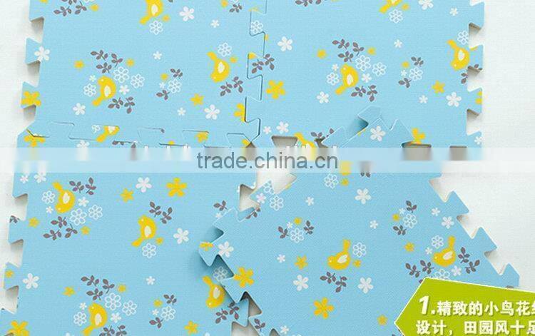 Popular anti bacteria eva baby cushioned play mat