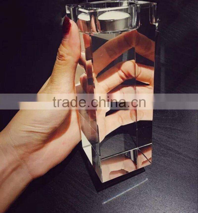 Candle Holders Elegant Crystal Tealight Holders