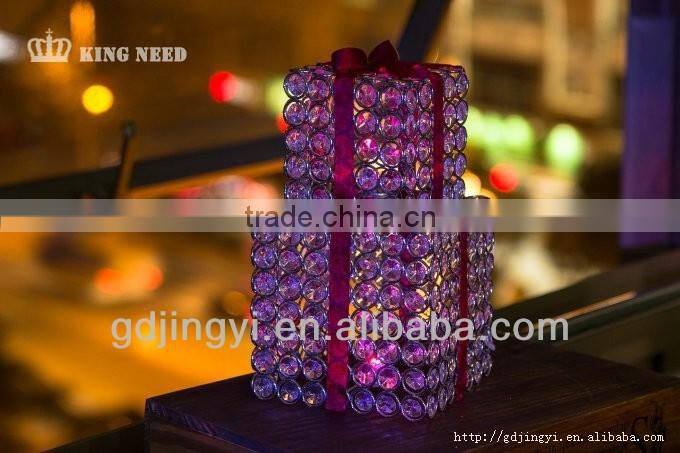 2014 Garden square gift box shape hanging LED string lights