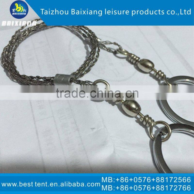 outdoor camping survival jigsaw ,to saw wood,PVC PIPe wire saw,