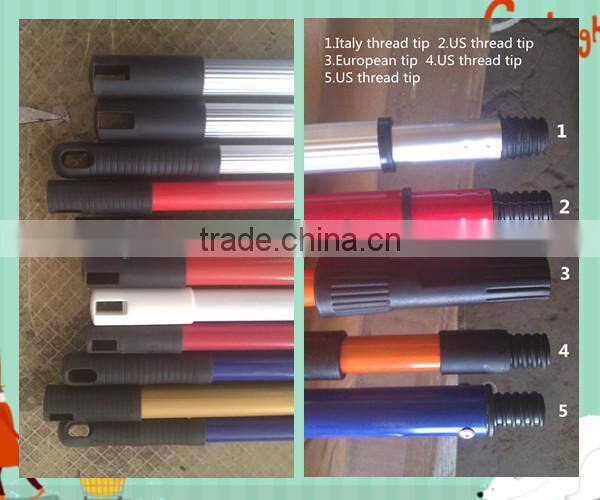 professional floor mop handle with PVC coated or painting
