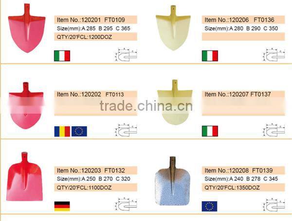 Carbon Steel Material and Garden Shovel Application shovel