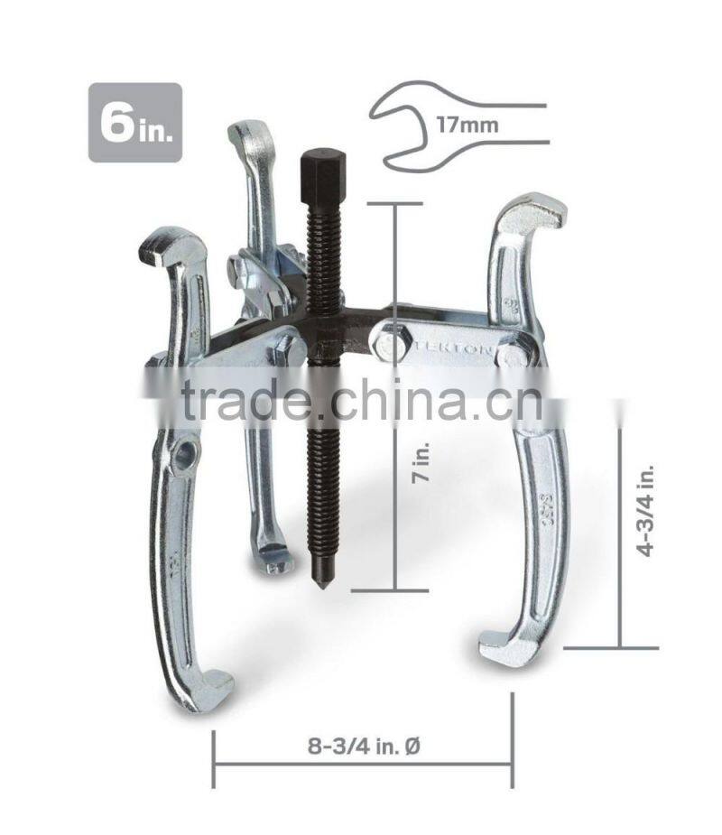 NEW - 3pc Gear Puller Set - 3", 4" & 6" Sizes - Reversible Self-Centering