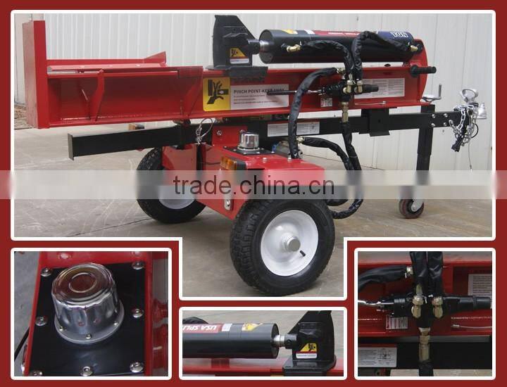 Italy style high capacity Honda gas engine with CE approved industrial size log splitter with diesel power 50ton