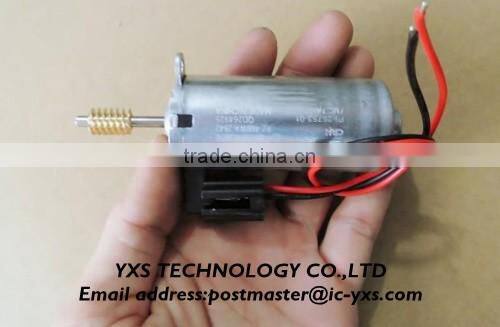 For Car seat adjust motor Strong magnetic high torque dc12 V 3600 RPM Long axis dc motor