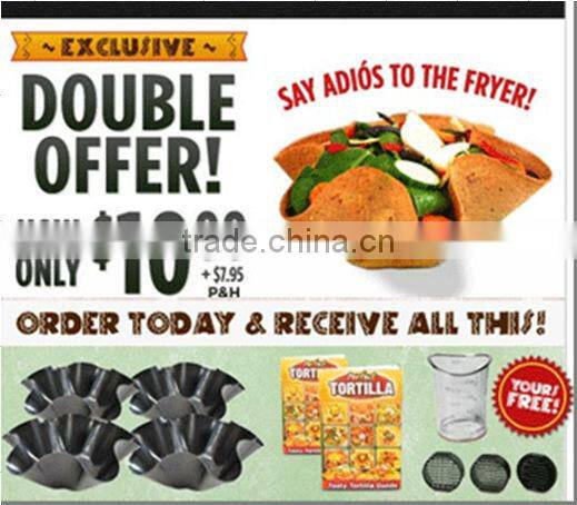 Perfect tortilla pan