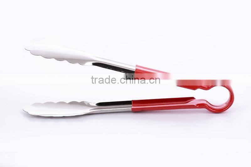 BXZ13 Hot sale High quality kitchen gadgets stainless steel fruit tongs