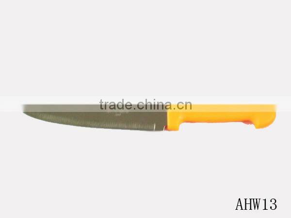 2015 kitchen knife set with plastic handle