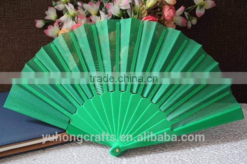 Spanish plastic hand cloth fan