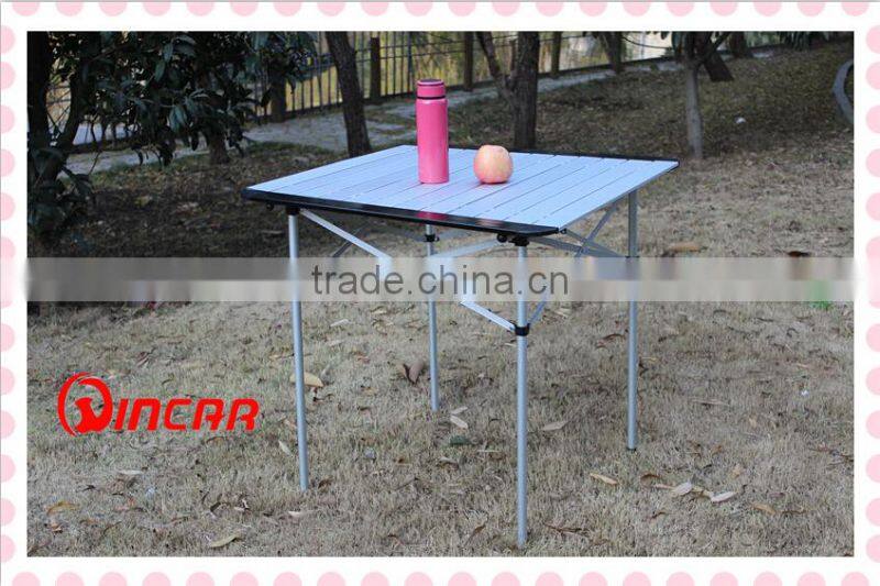 Outdoor Camping Folding table Capacity 50kg And 19mm Tube