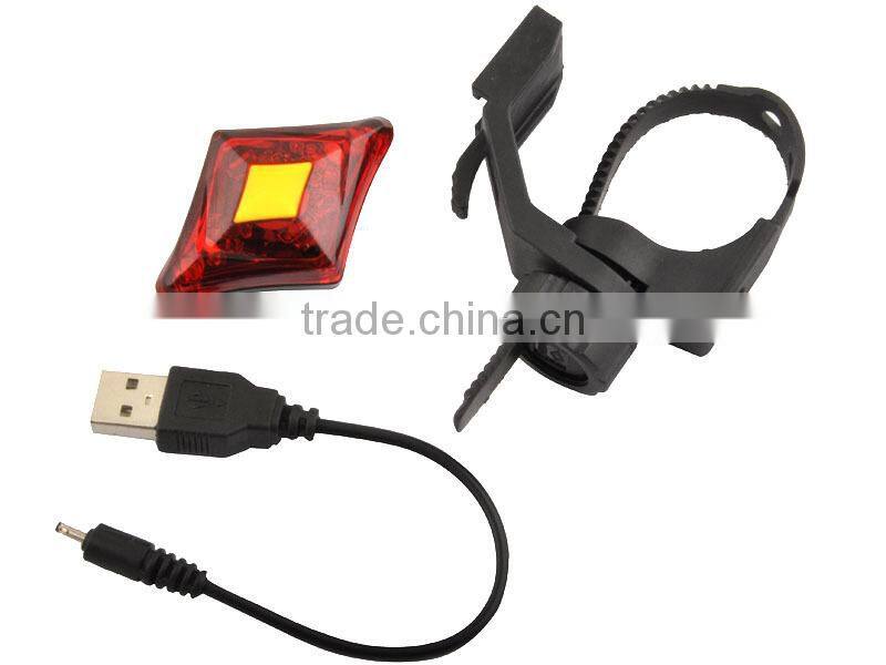Letdooo GE-1 Rechargeable Bike Taillight Bike Light Safety Rear Light Bicycle Warning Light