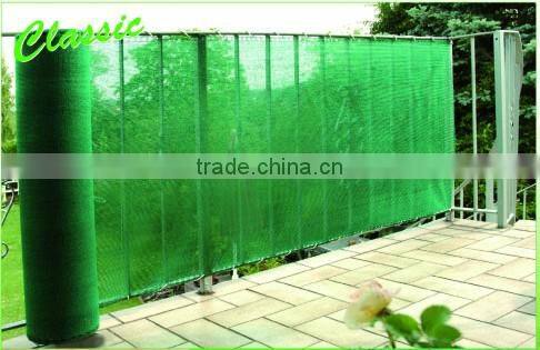HDPE Outdoor Balcony Protection Privacy WindScreen Balcony Fence Shield Rail Protection Privacy Screen Color Opt