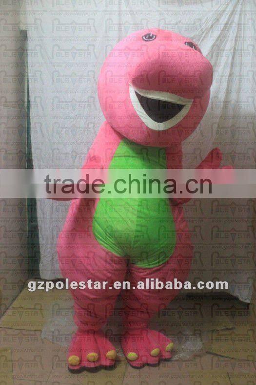 Barney costume green baby bop mascot costumes