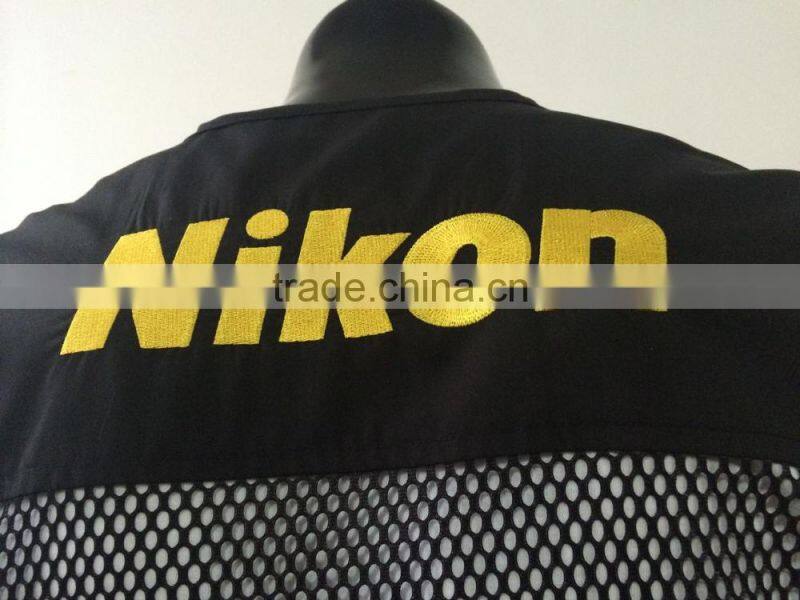 Multipocket shooting vest uniform vests with pockets mesh vest