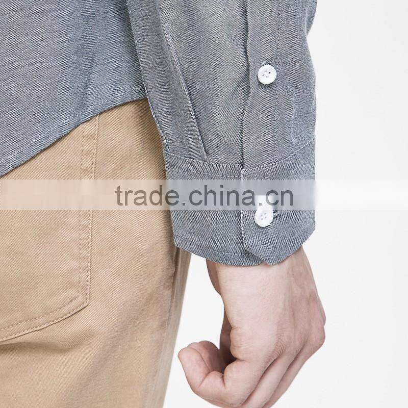 cotton long sleeve plain t-shirt for men shirts 2016