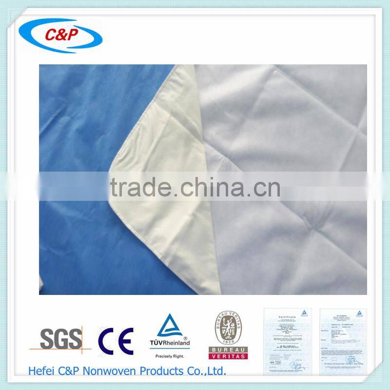 High Quality White Good Spunlace Plain Baby Blanket for Hospital