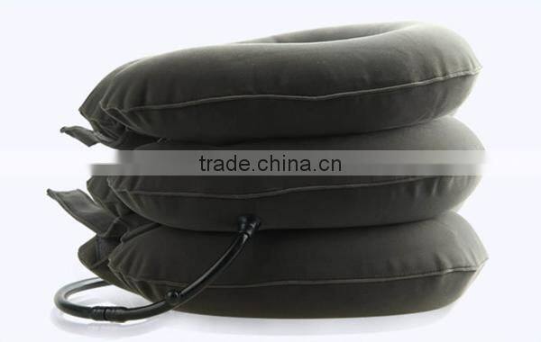 Hot sale neck pain relief pneumatic cervical collar , Cheap Inflatable cervical neck brace