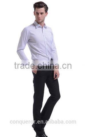 tailor made men's business shirt, bespoke shirt, anti wrinkle shirt BSRT0024