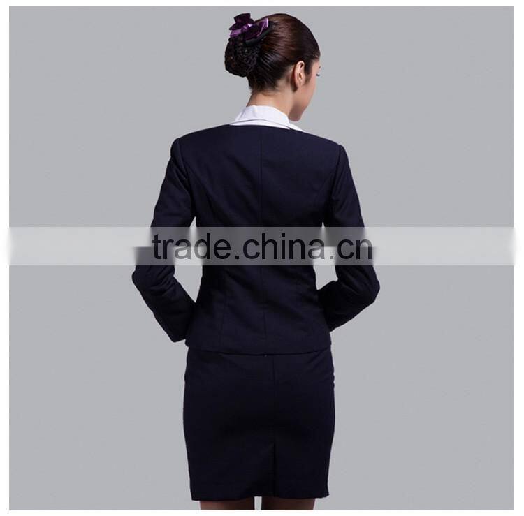 Custom High Quality Airline Uniform For Stewardess