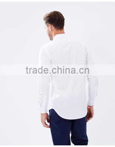 wholesale cheaper men shirts latest design office white shirt