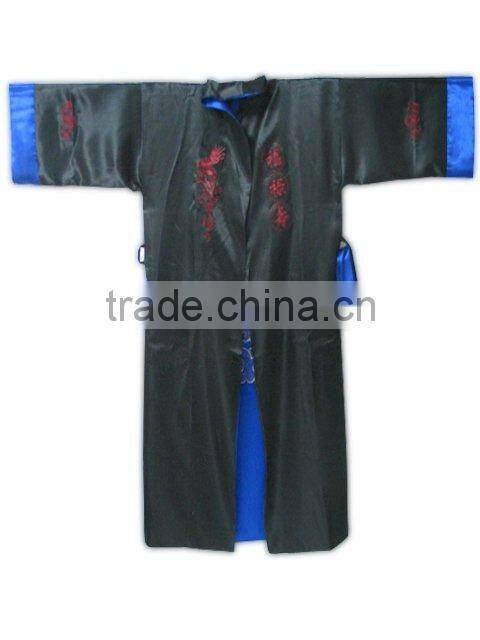 long silk robe