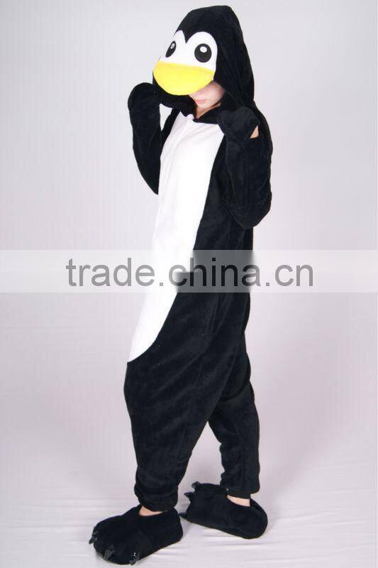 Fleece Winter Couple Fancy Cute 1 piece animal pajamas for adults