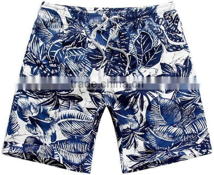 Mens surf board shorts beachwear swimwear