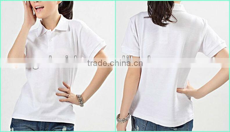 Wholesale cheap Blank Polo t shirt for women