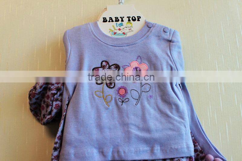 Wholesale Fashion New Born Clothing Set Purple Knitted 8 Pcs Set 8TB1-47