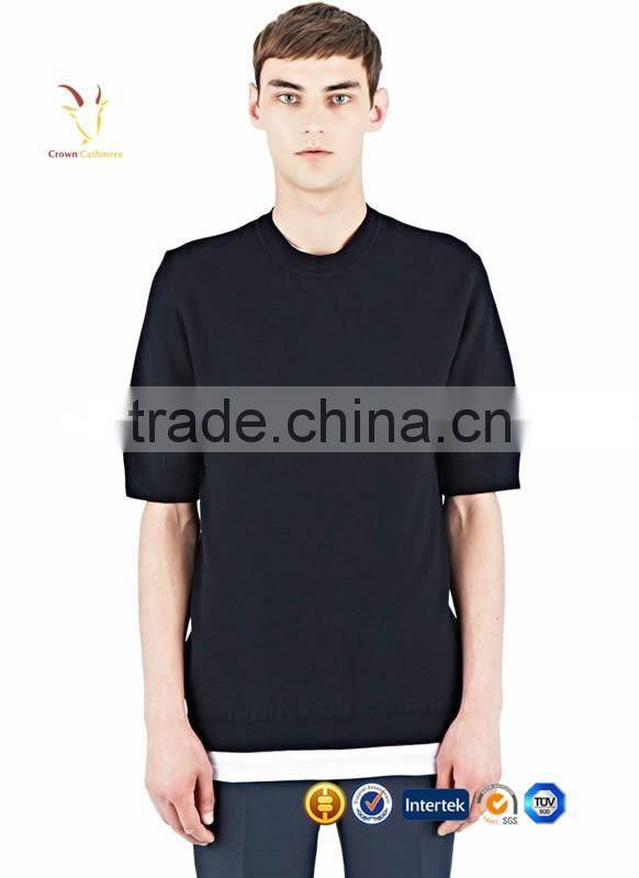 Round Neck Winter Sweater Mens Cashmere Sweater