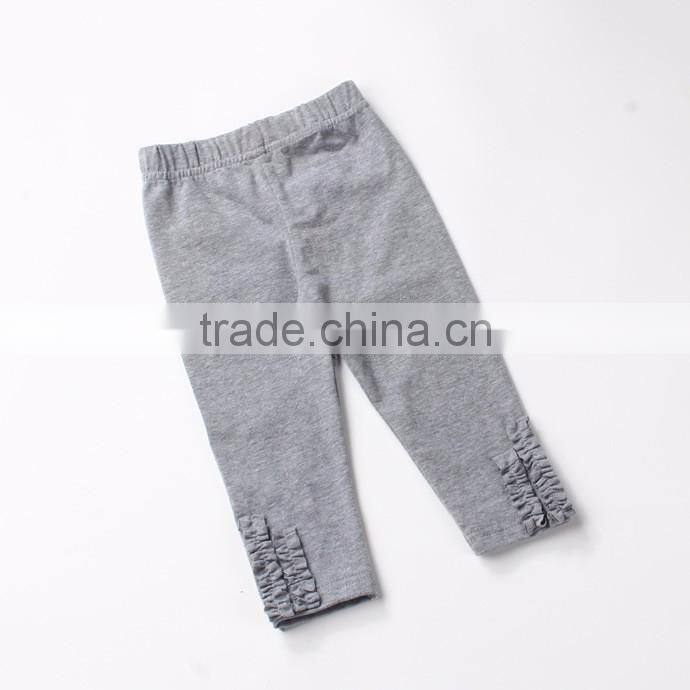Hot Fashion Baby Leggings Girls Ruffled Panties Wholesale Knit Baby Girl Pants