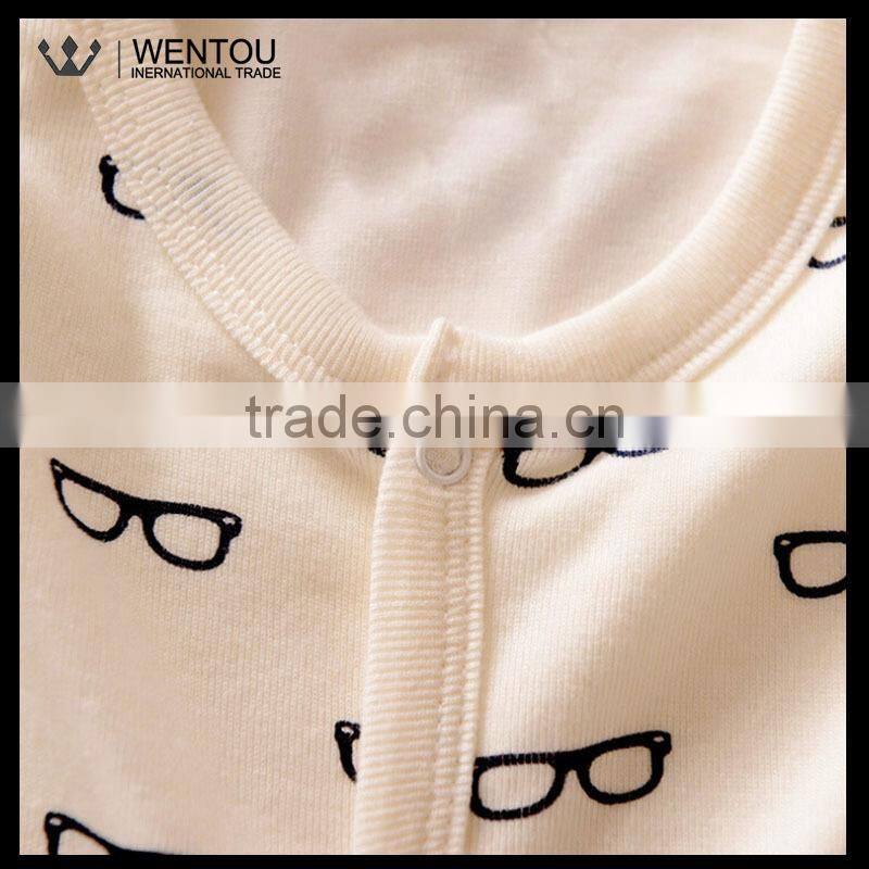 Wholesale Personalized Cotton Newborn Baby Romper Suit