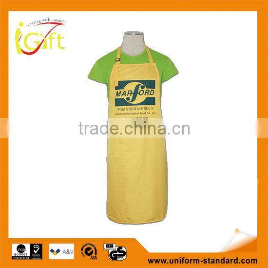 High quality cotton polyester best waterproof butcher aprons