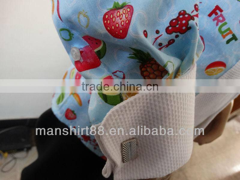 2017 superbly design fruit print french cuff washed marcella tuxedo shirt
