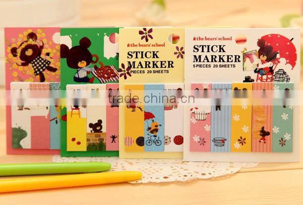 New Style Folded N Time Removable Sticky Notes for Children