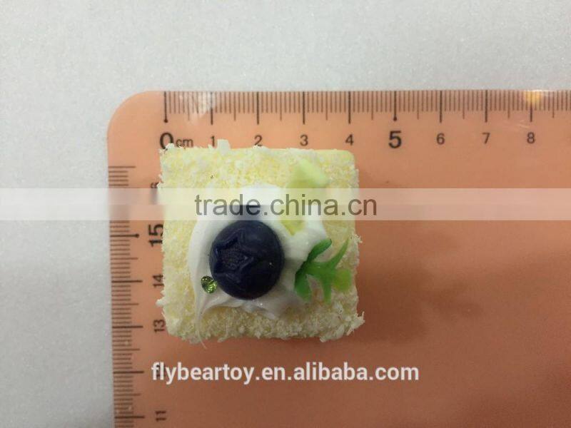 Plastic Food Models Atificial Cake For Promotion