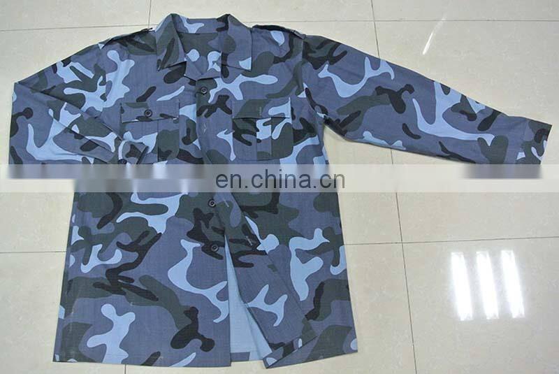 Wholesale Good Quality Army Tactical BDU Camouflage Military Uniform