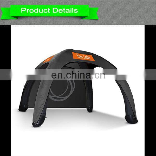 inflatable Black outdoor Advertising arch tent for sale