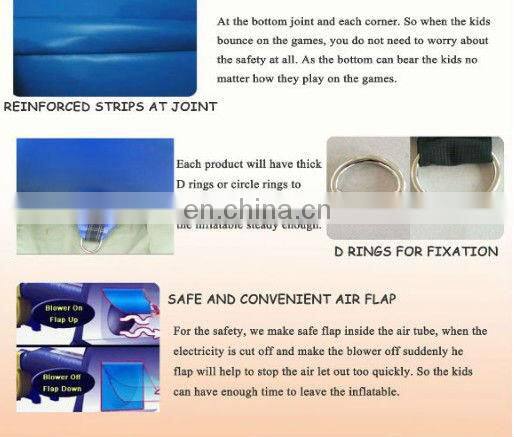 Chongqi cheap kids inflatable slide for sale