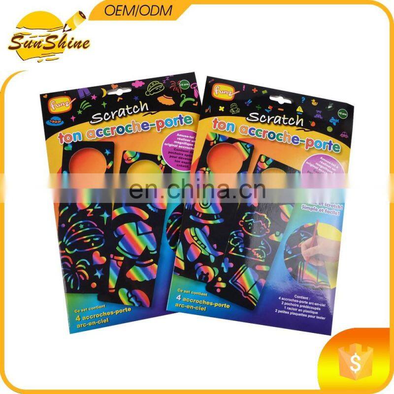 Excellent Full of Imagination Customized Scratch Art Paper