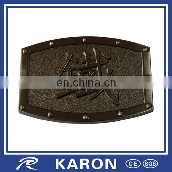 quality custom quick release metal buckle for belt
