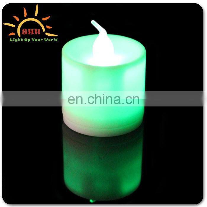 Promotional gift home&wedding decoration flashing mini led candle with factory price