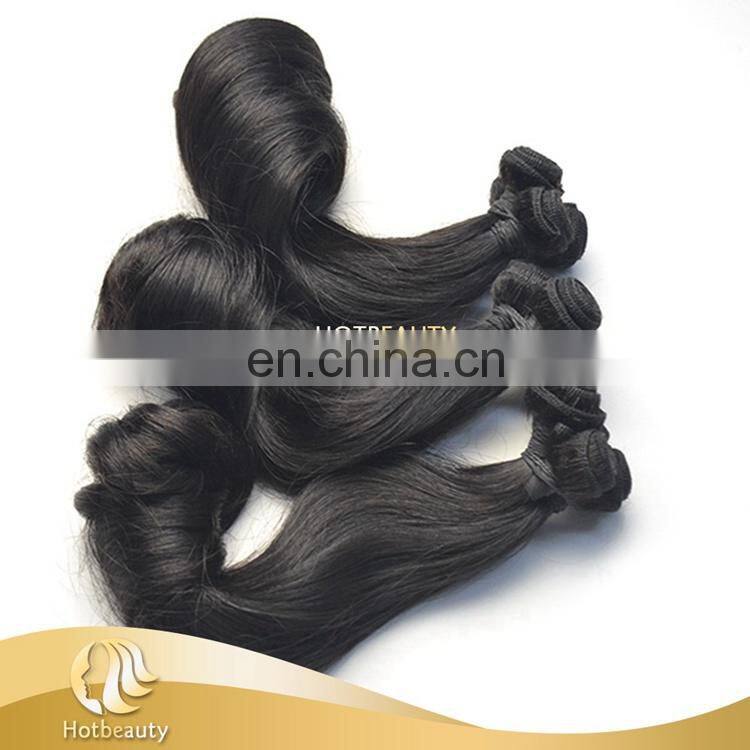 Hot Beauty Hair unprocessed bulk bouncy magic indian grade 8a virgin hair for black women