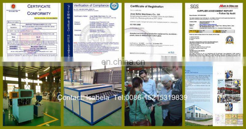 China Plastic UPVC PVC window processing machine for surface and corner welding seam cleaning